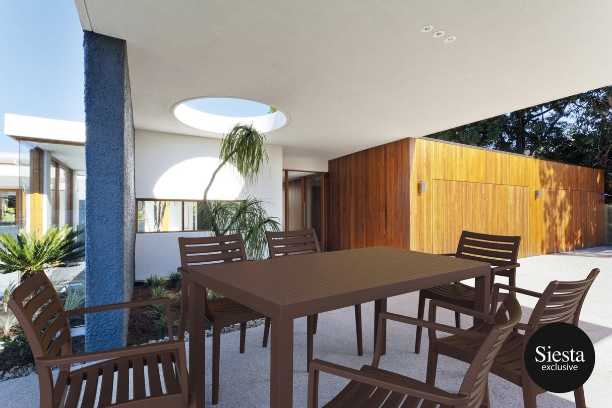 FL Artemis 7 Piece Outdoor Patio Dining Setting