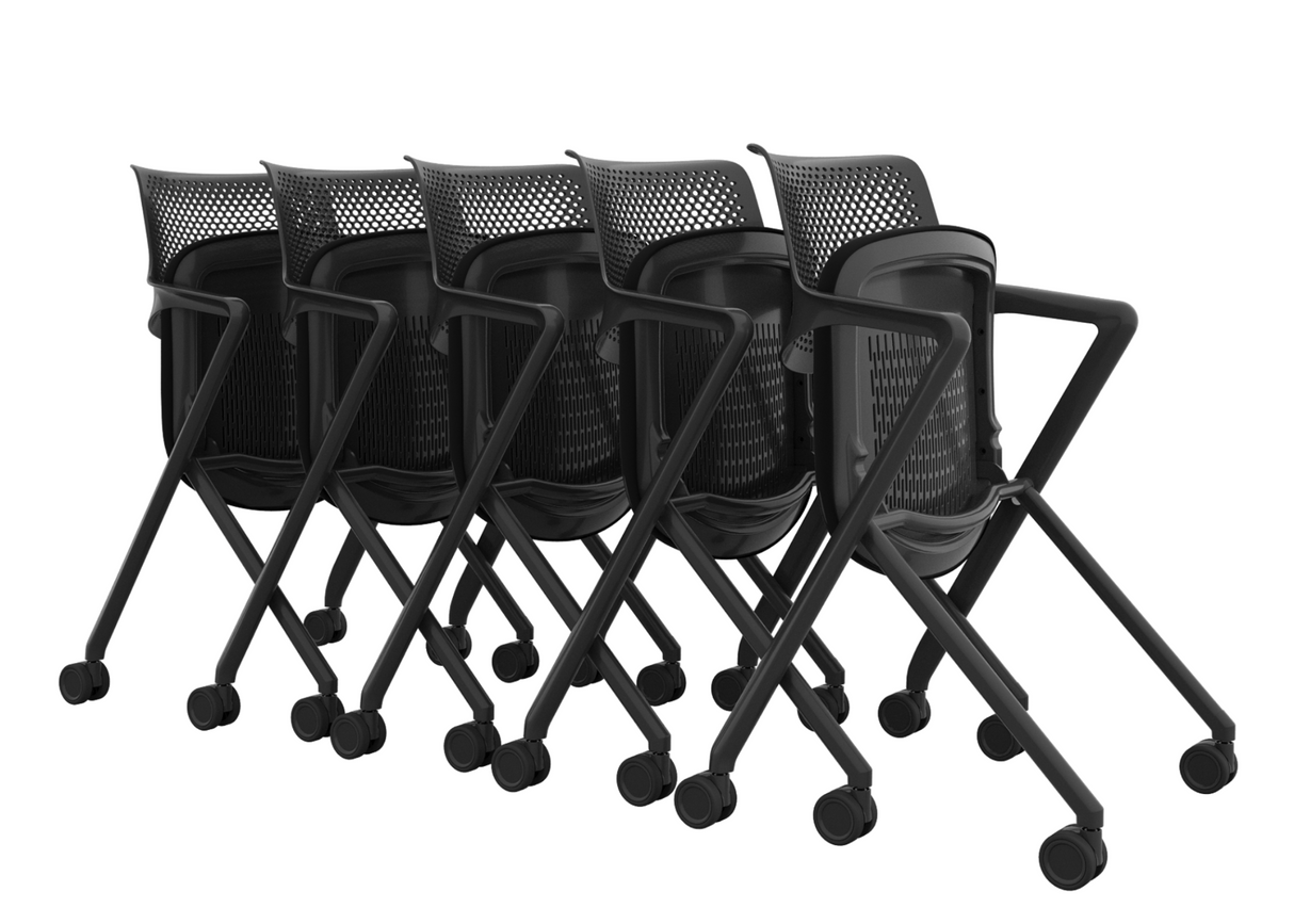 DD Loki Fabric Upholstered Seat Nesting Training Chair