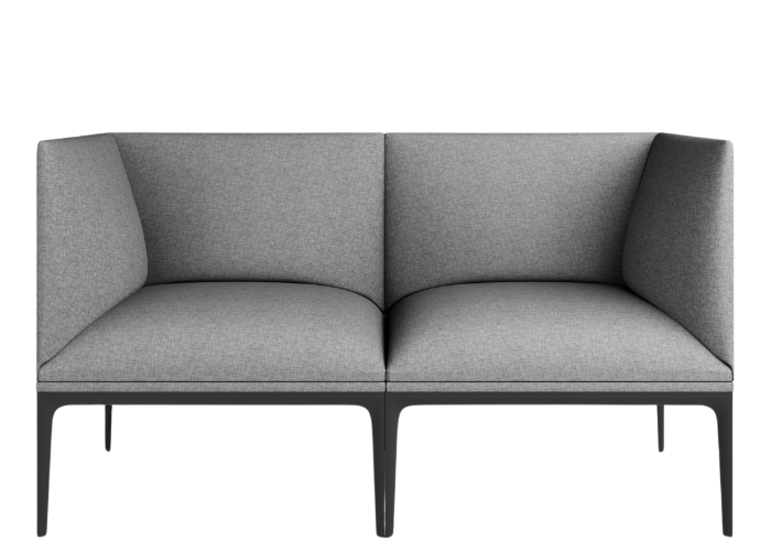 DD Kinetic Straight Back Fabric Upholstered Breakout Seating