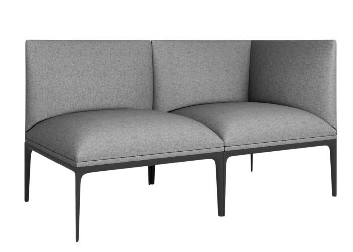 DD Kinetic Straight Back Fabric Upholstered Breakout Seating