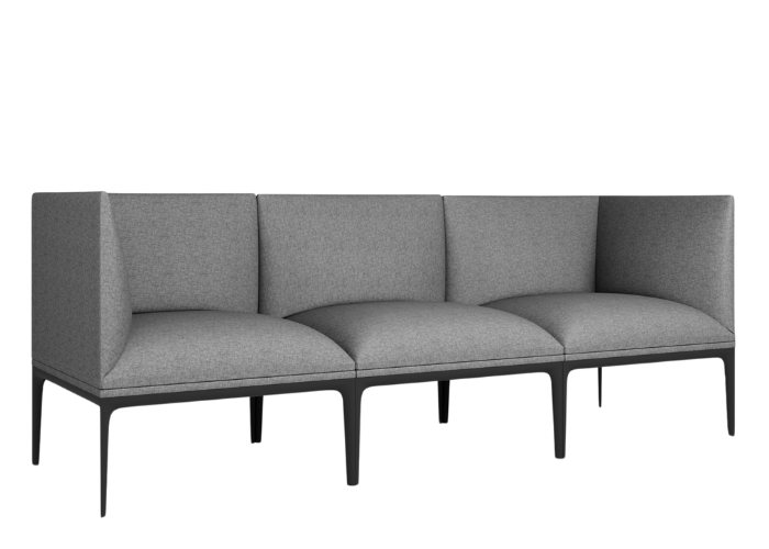 DD Kinetic Straight Back Fabric Upholstered Breakout Seating