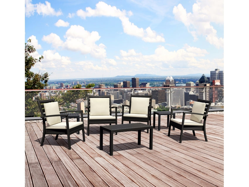 FL Artemis Hospitality Outdoor Lounge Armchair with Cushion