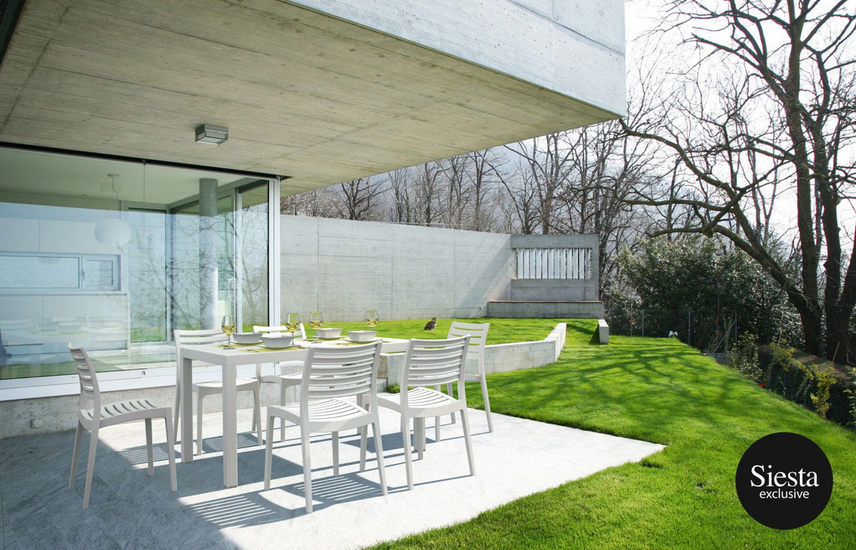 FL Ares Balcony Table Setting with 6 Chairs