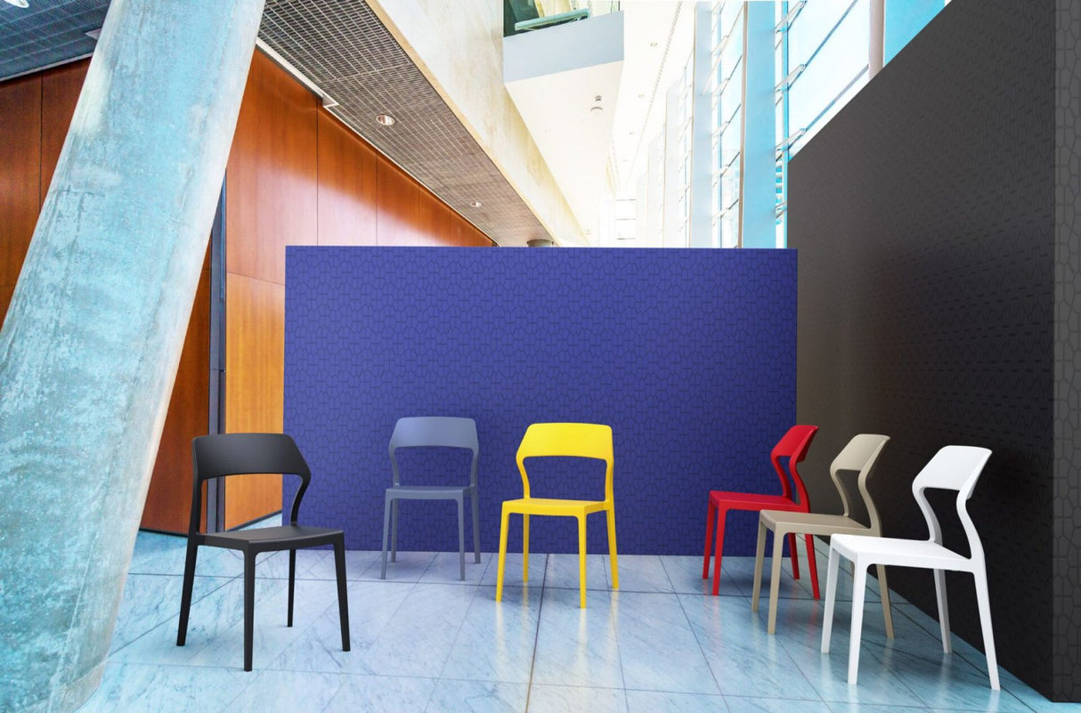 FL Snow Stackable Hospitality Outdoor Chair