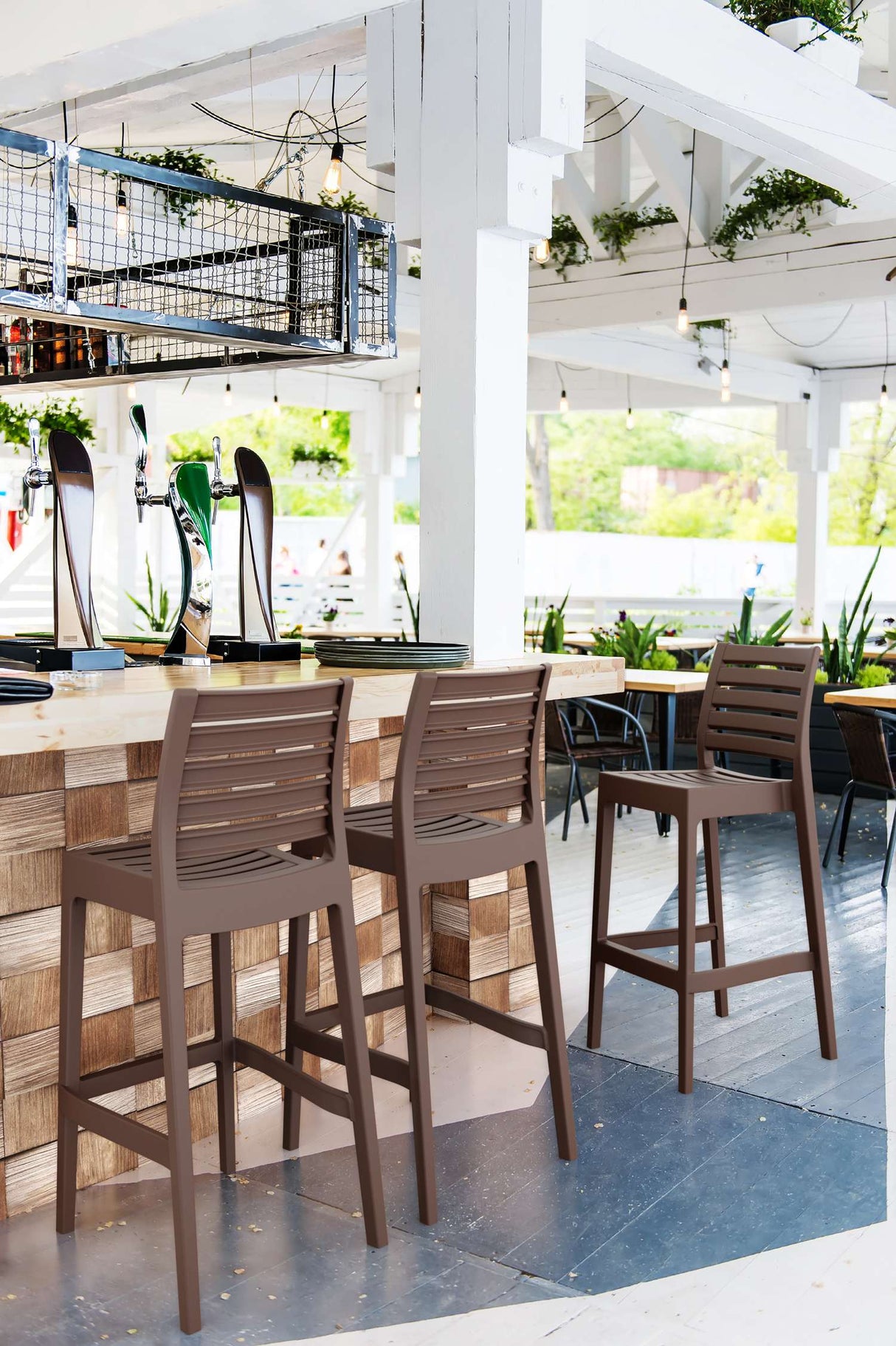 FL Ares Hospitality Outdoor Barstool