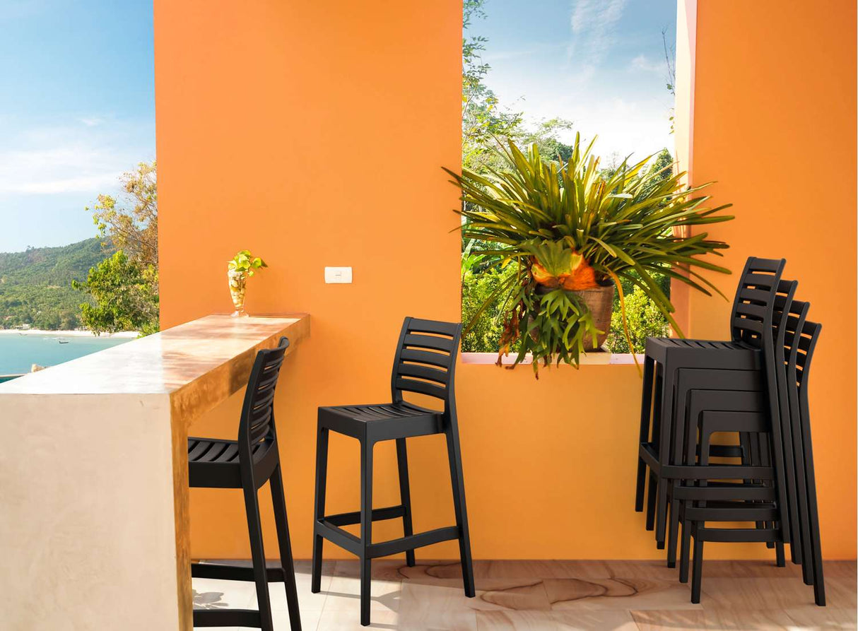 FL Ares Hospitality Outdoor Barstool