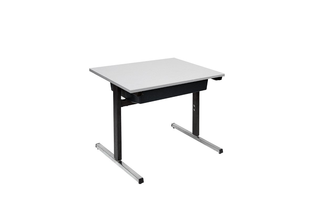 DD T-Leg Student Desk with Storage Tub