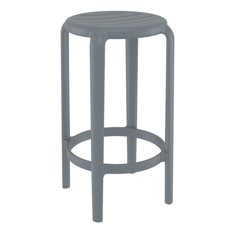 FL Tom Hospitality Outdoor Stackable Kitchen Stool