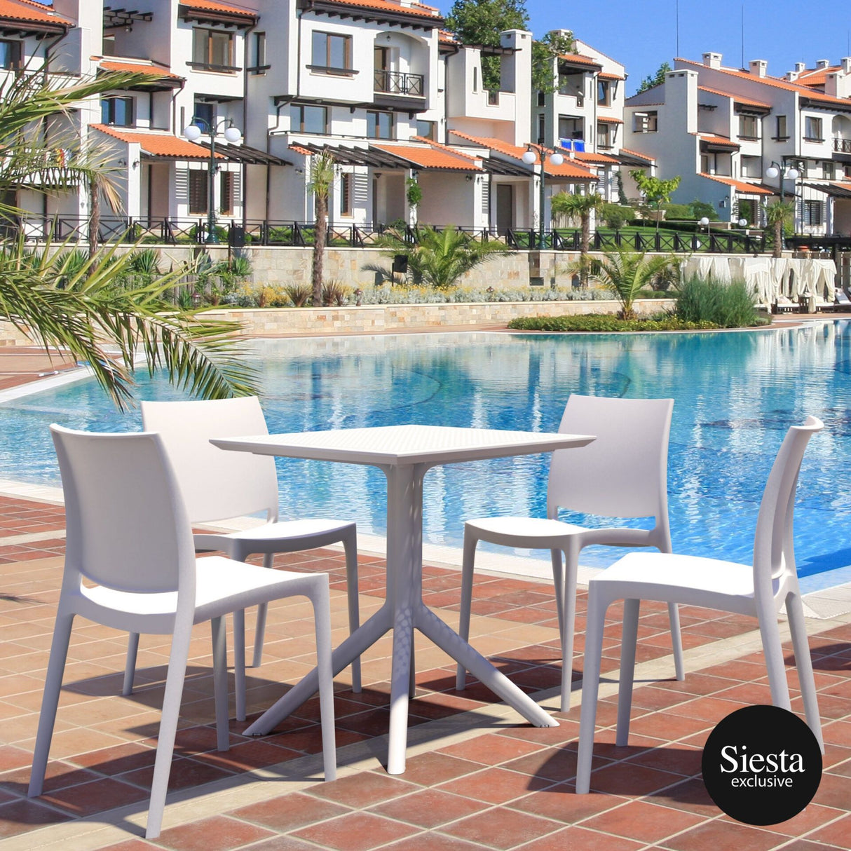 FL Maya Stackable Hospitality Outdoor Chair