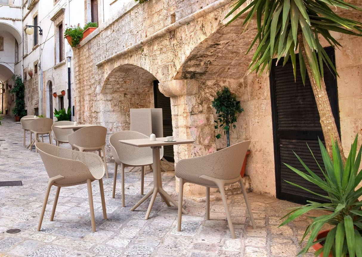 FL Sky 60 Hospitality Square Folding Table