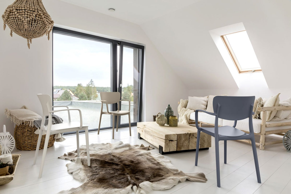 FL Lisa Hospitality Outdoor Stackable Armchair