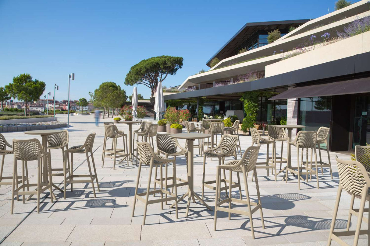 FL Sky Hospitality Round Folding Bar Table