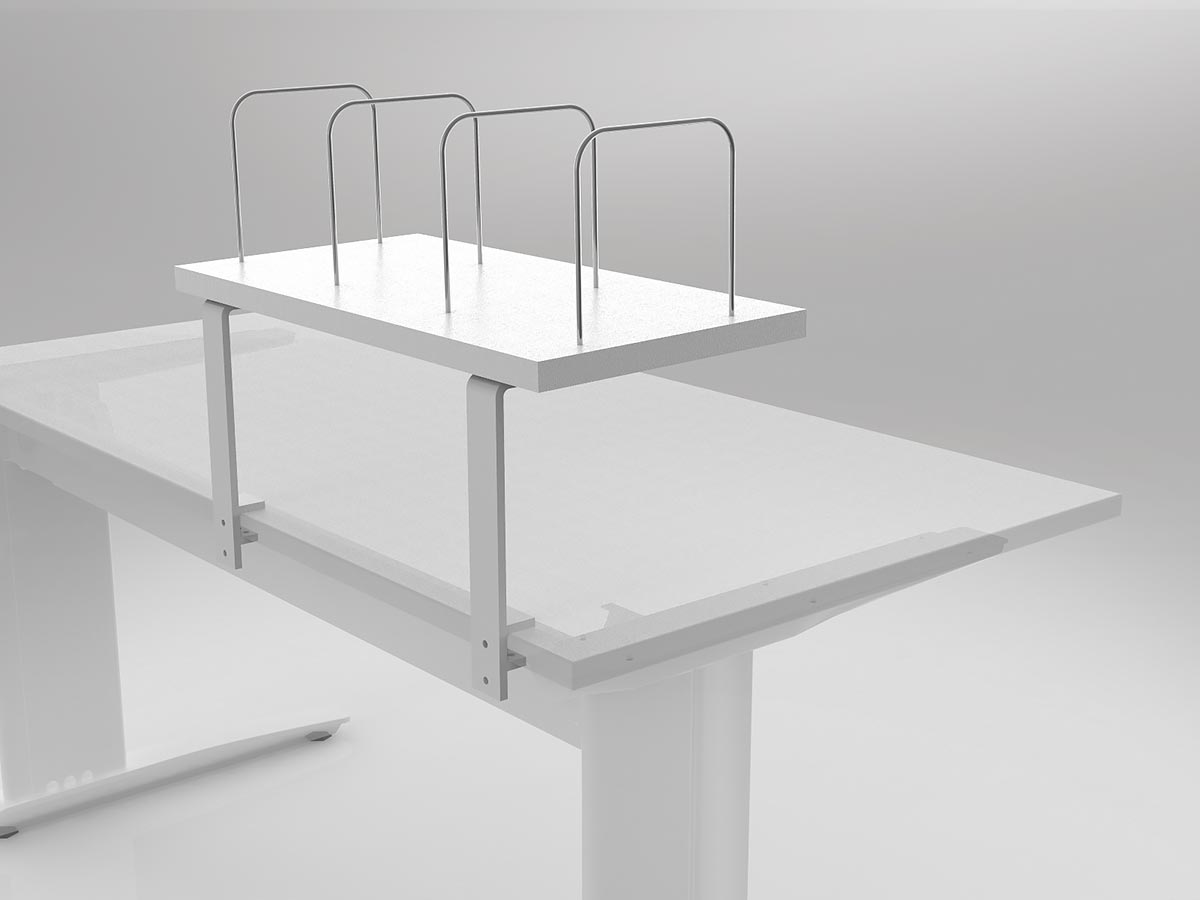OL Axis Deskmount Shelf