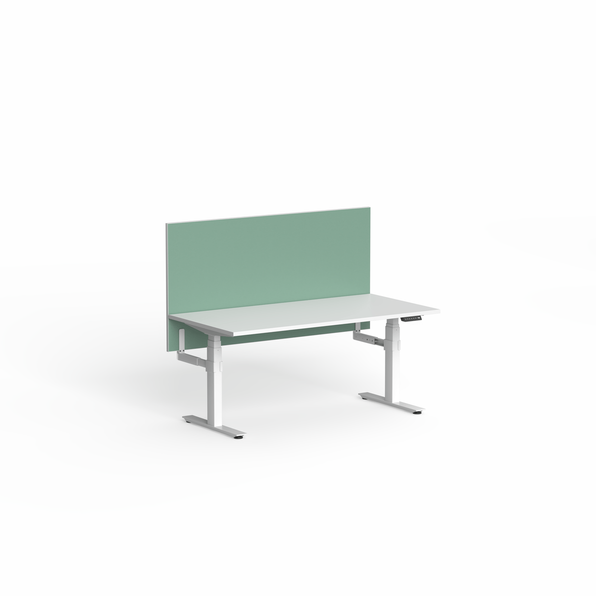 OL Edge25 Frame Mounted Screen for Agile Single Sided Desk