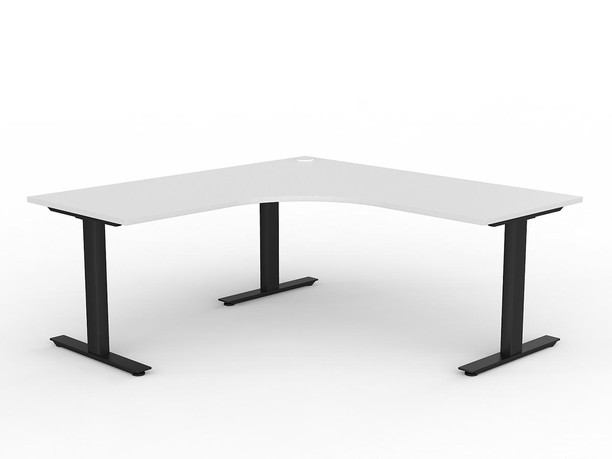 OL Agile Fixed Height 90° Workstation
