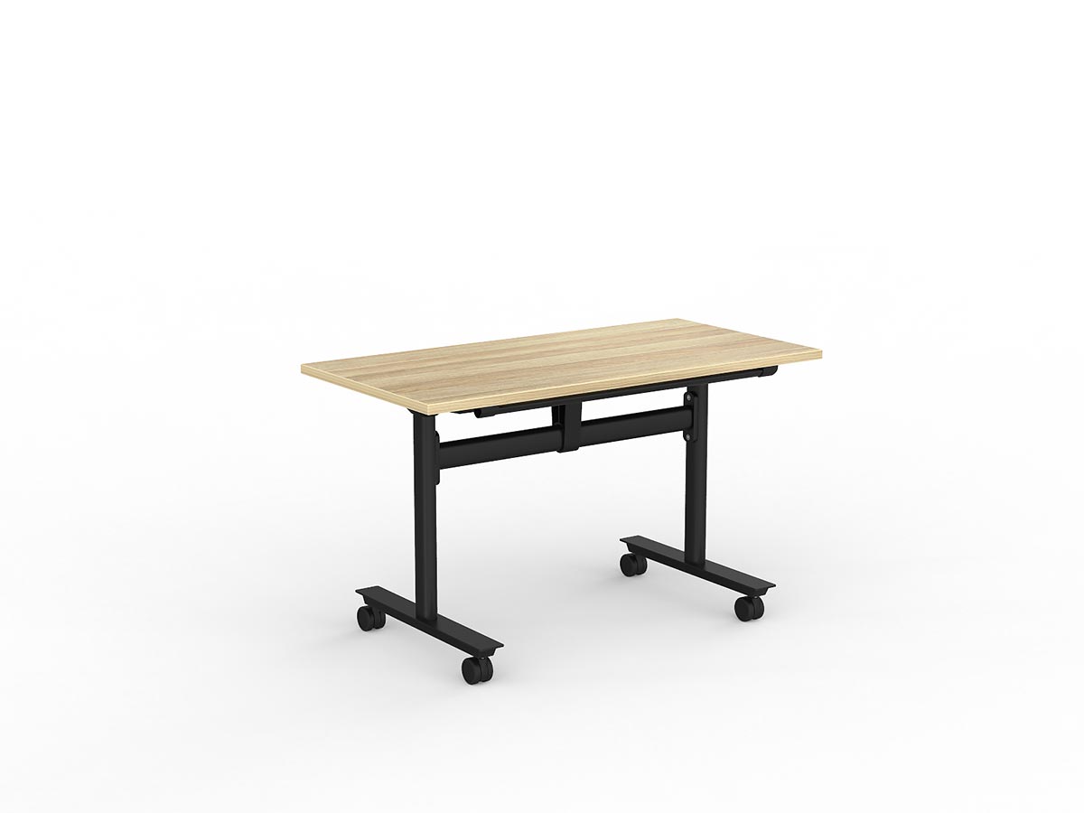 OL Agile Rectangular Flip Table with Castors