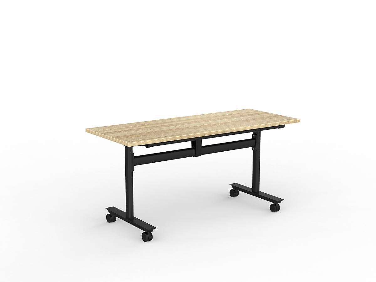 OL Agile Rectangular Flip Table with Castors