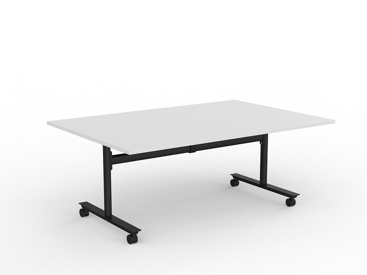 OL Agile Rectangular Flip Table with Castors