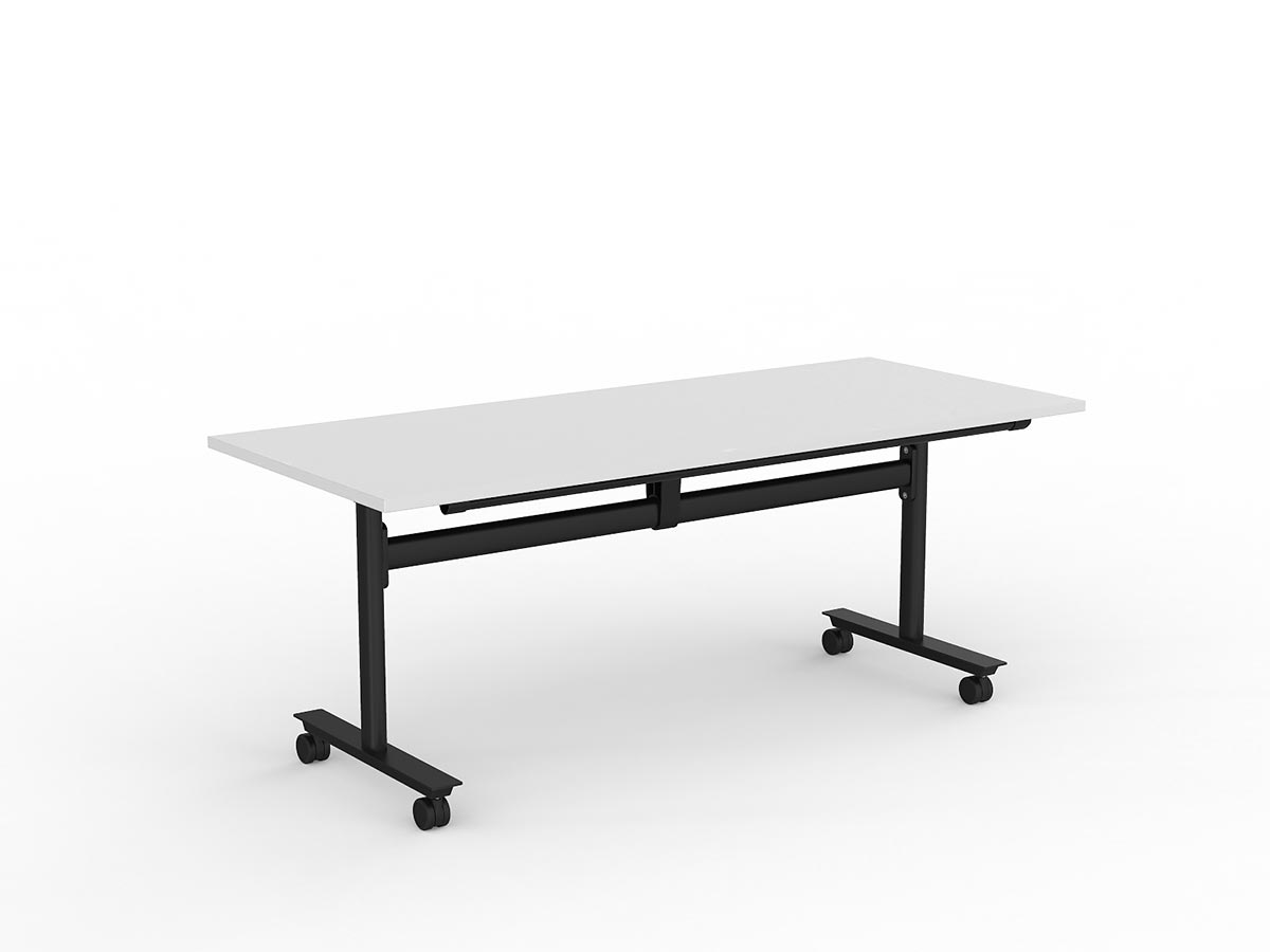 OL Agile Rectangular Flip Table with Castors