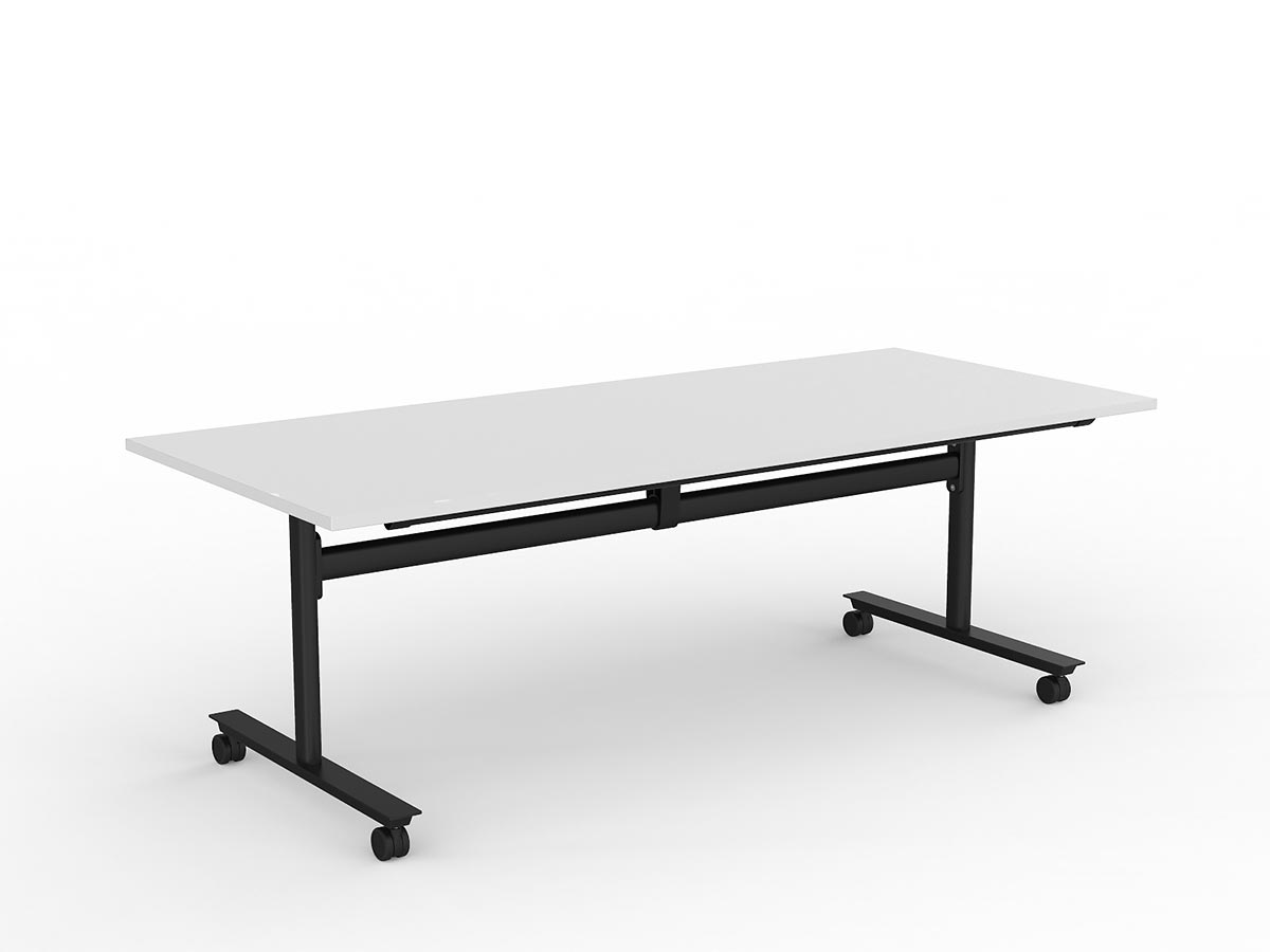 OL Agile Rectangular Flip Table with Castors