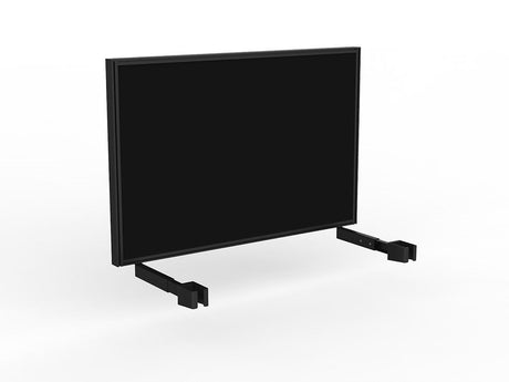 OL Studio Deskmount Screen for Agile Individual Desk – Breath Fabric Black Frame