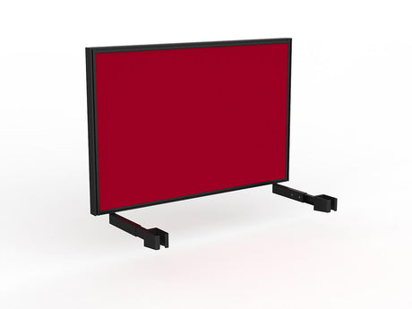 OL Studio Deskmount Screen for Agile Individual Desk – Breath Fabric Black Frame
