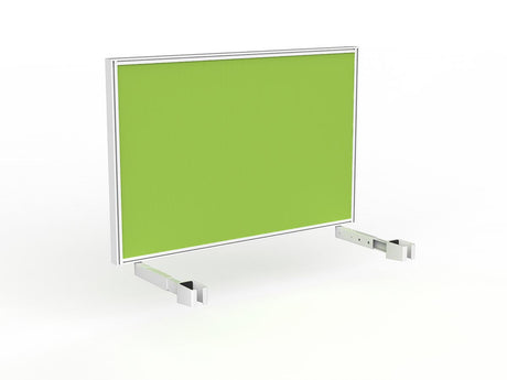OL Studio Deskmount Screen for Agile Individual Desk – Breath Fabric White Frame