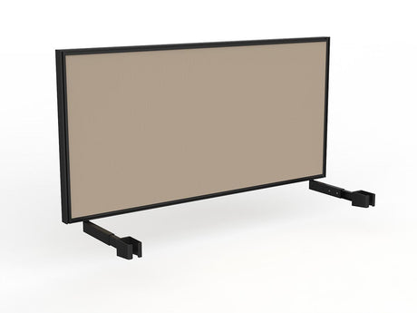 OL Studio Deskmount Screen for Agile Individual Desk – Breath Fabric Black Frame