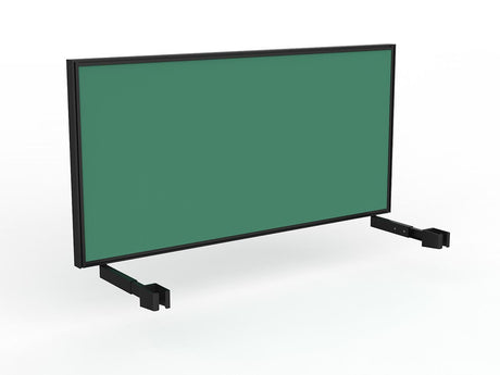 OL Studio Deskmount Screen for Agile Individual Desk – Breath Fabric Black Frame