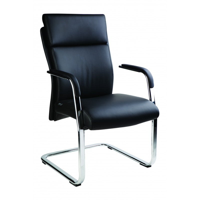 MA Aston PU Leather Upholstered Cantilever Armchair