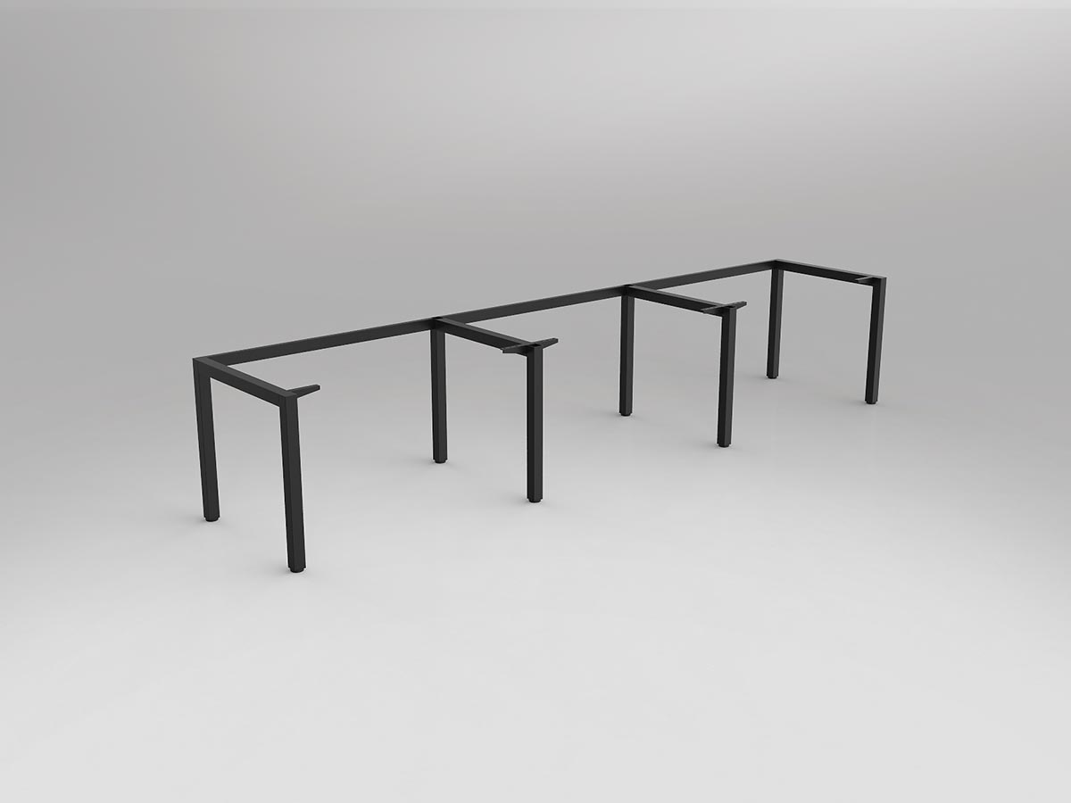 OL Axis Single Sided 3-User Workspace Frame