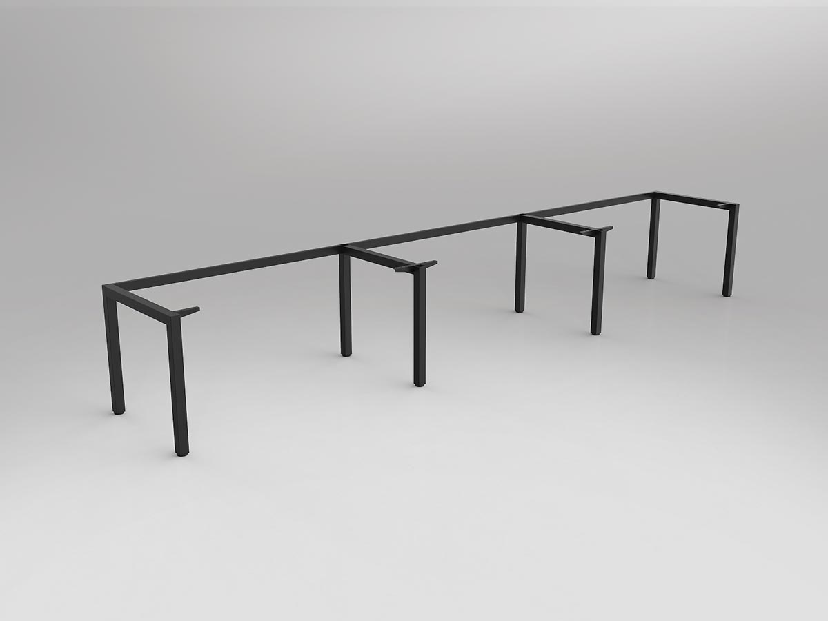 OL Axis Single Sided 3-User Workspace Frame