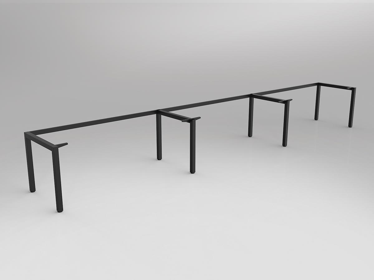 OL Axis Single Sided 3-User Workspace Frame