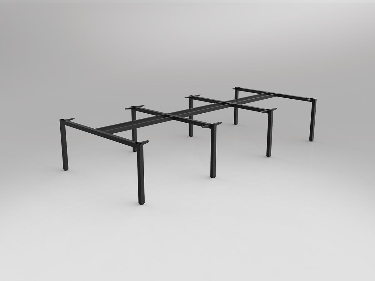 OL Axis Double Sided 6-User Workspace Frame