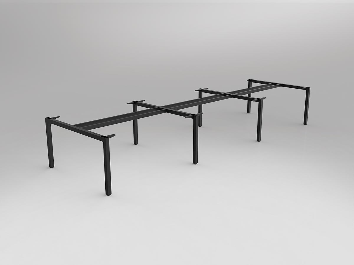 OL Axis Double Sided 6-User Workspace Frame