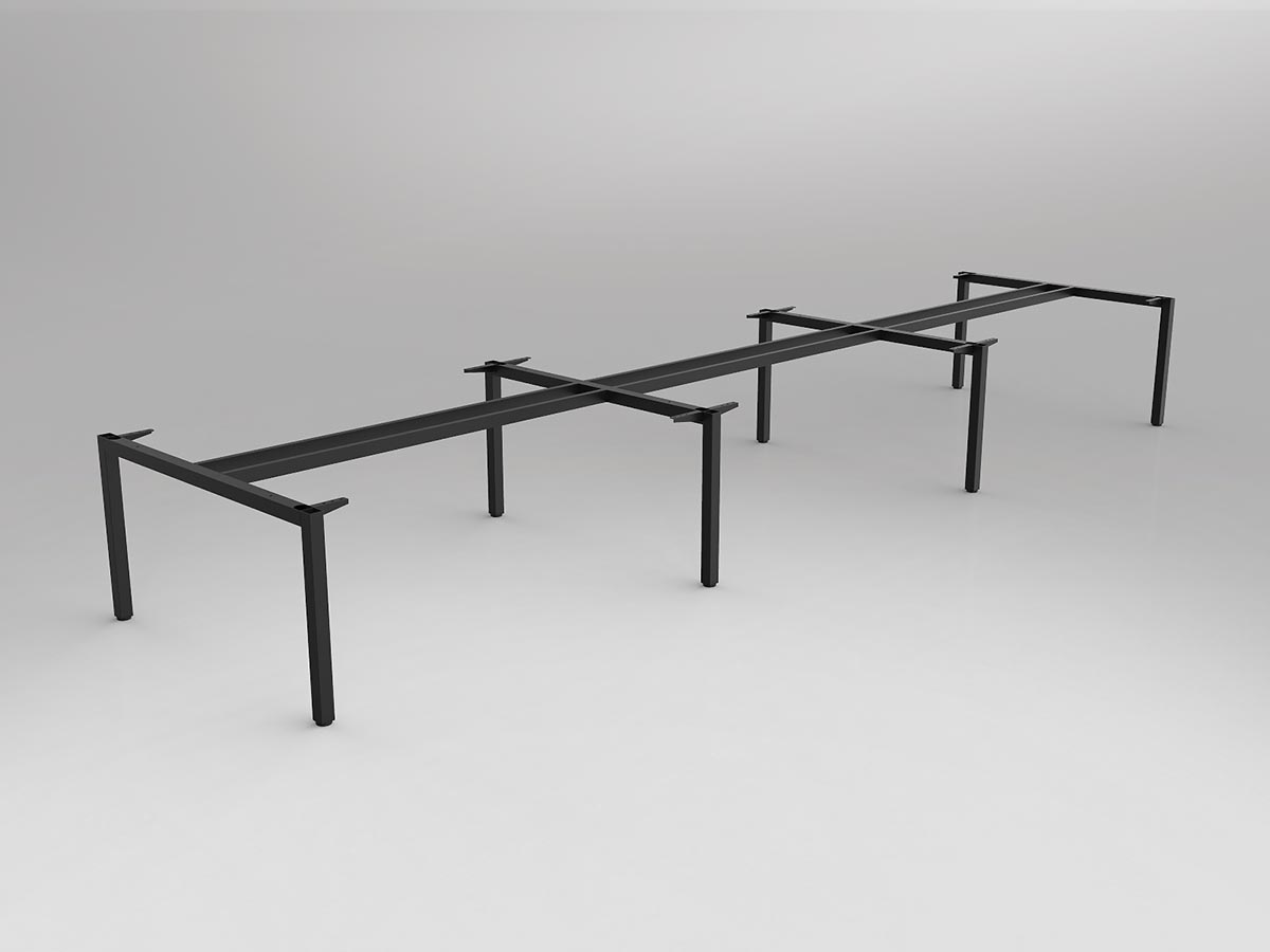 OL Axis Double Sided 6-User Workspace Frame