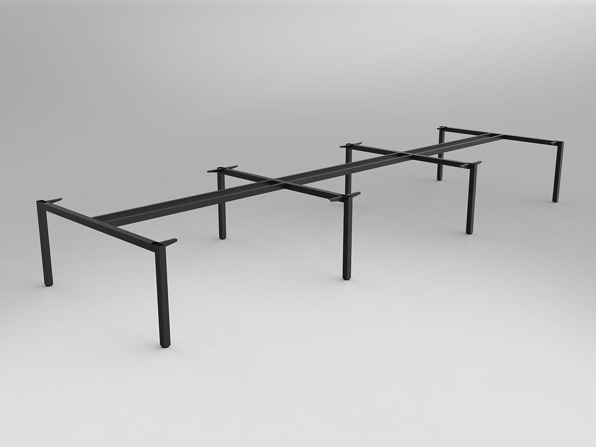 OL Axis Double Sided 6-User Workspace Frame