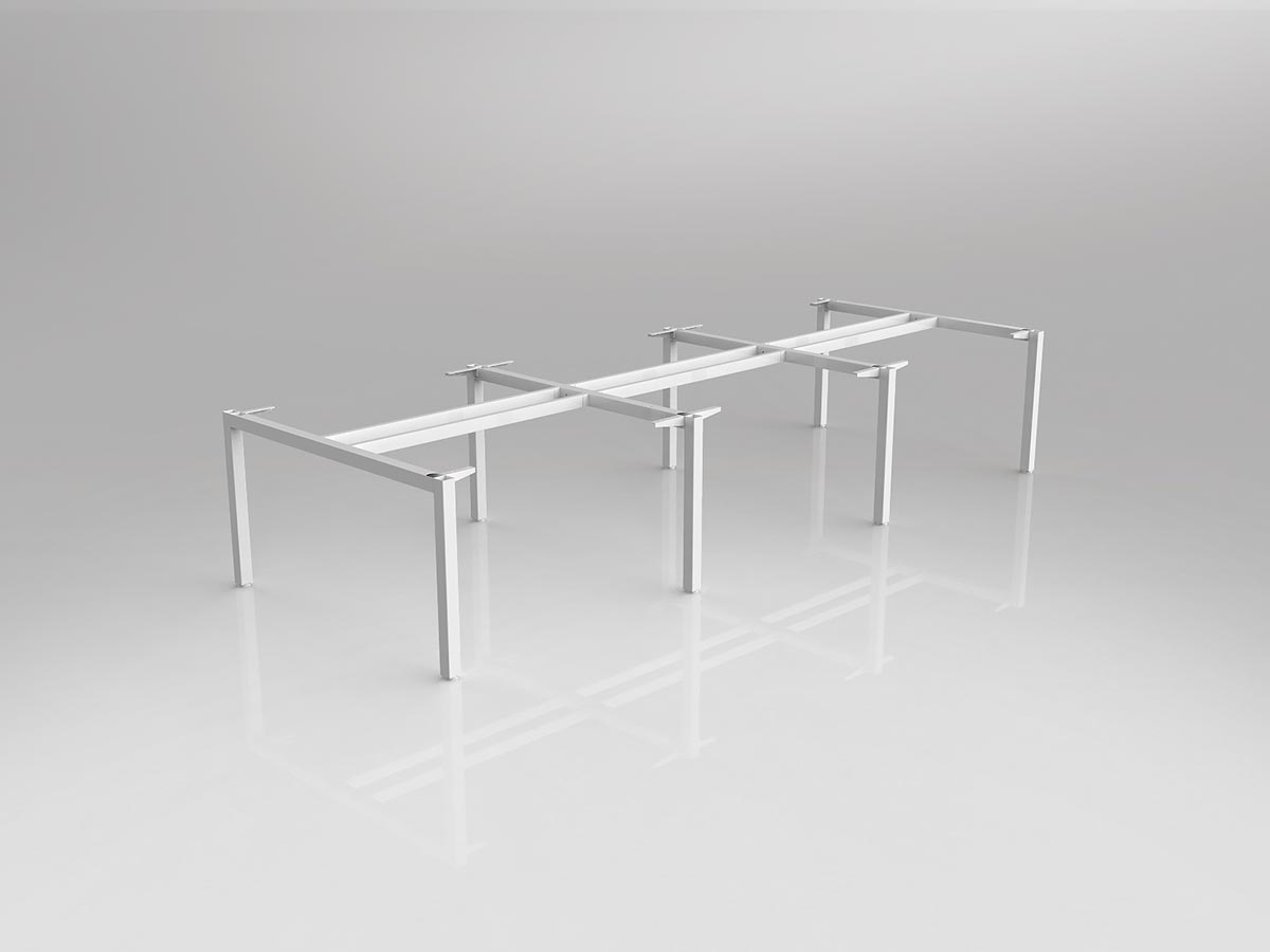 OL Axis Double Sided 6-User Workspace Frame
