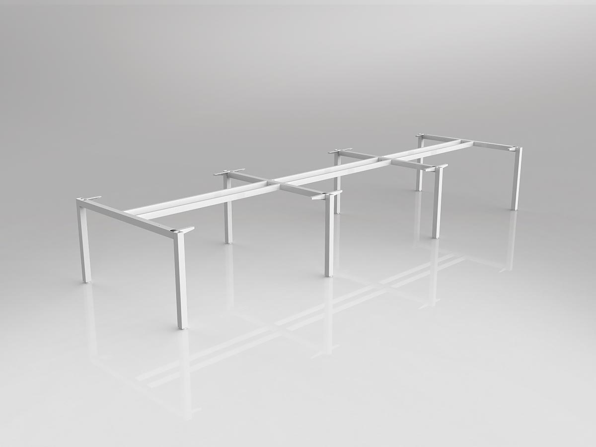 OL Axis Double Sided 6-User Workspace Frame