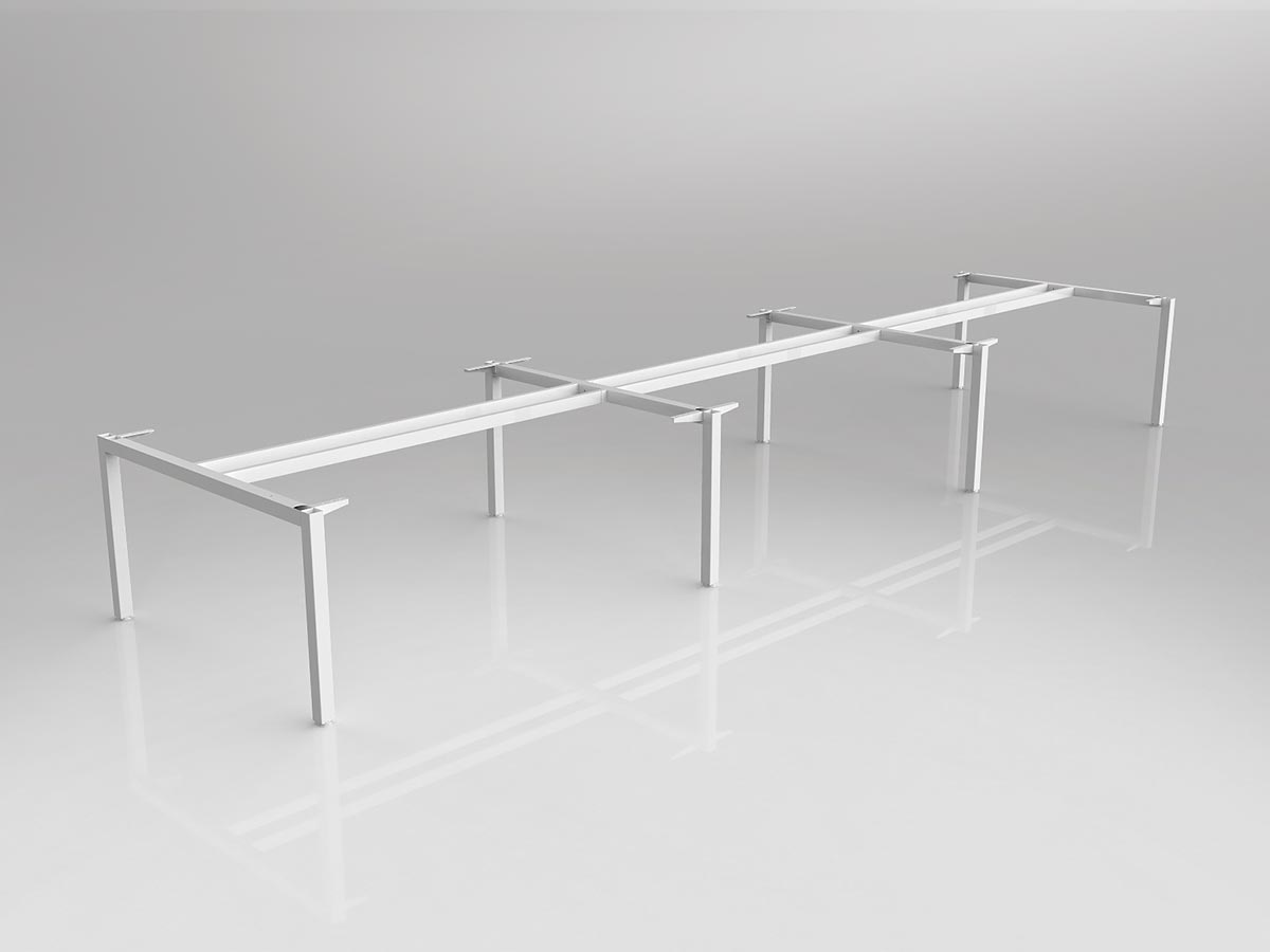 OL Axis Double Sided 6-User Workspace Frame