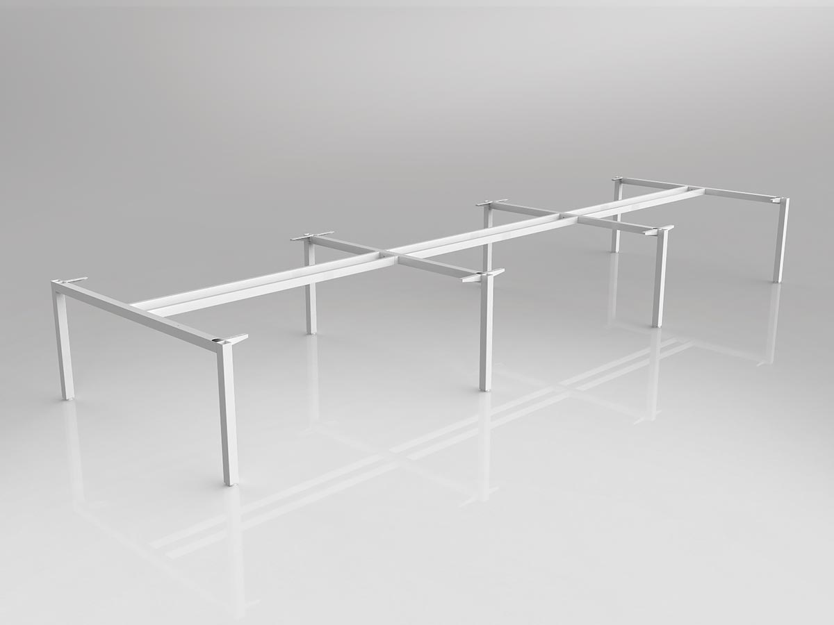 OL Axis Double Sided 6-User Workspace Frame