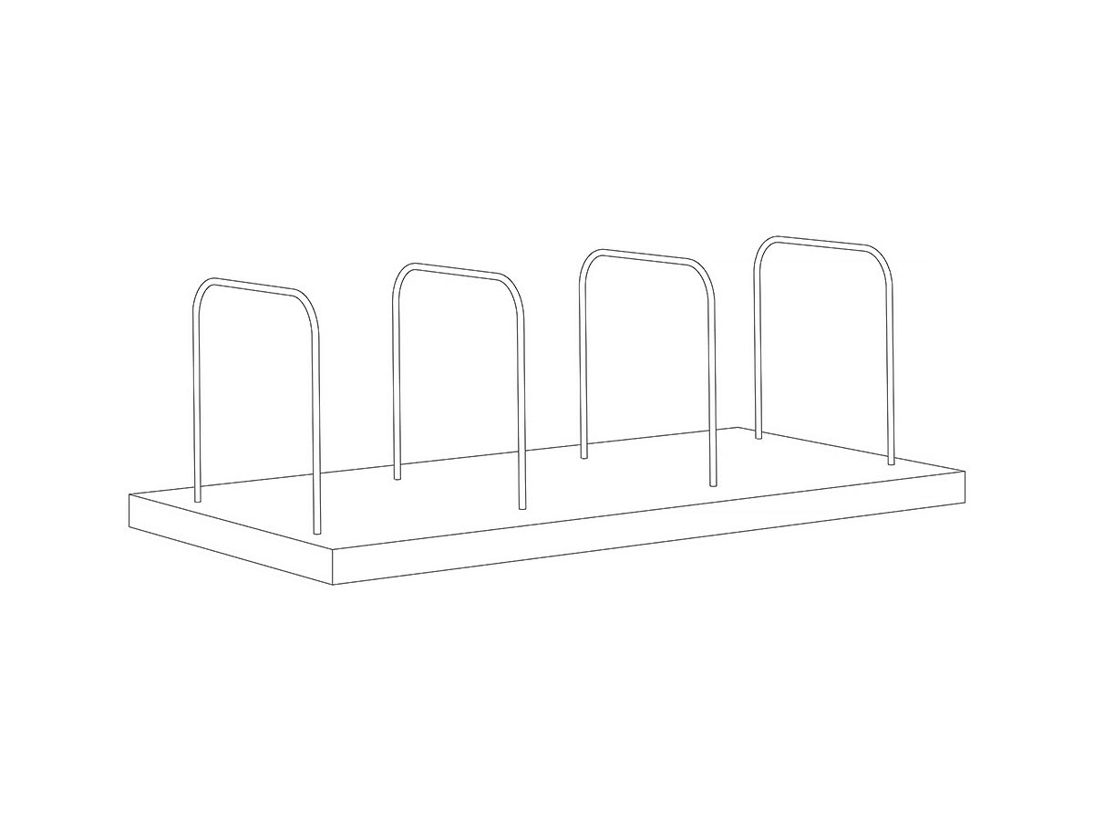 OL Axis Deskmount Shelf