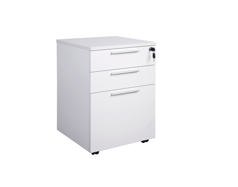 OL Axis Mobile Pedestal with Lockable 2+1 File Drawer