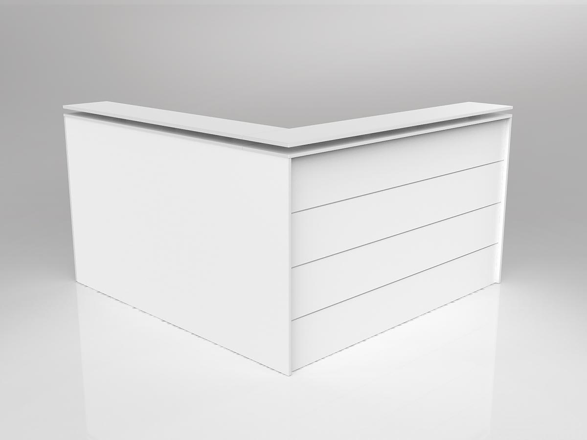 OL L Shape Axis Reception with Poptop Facade