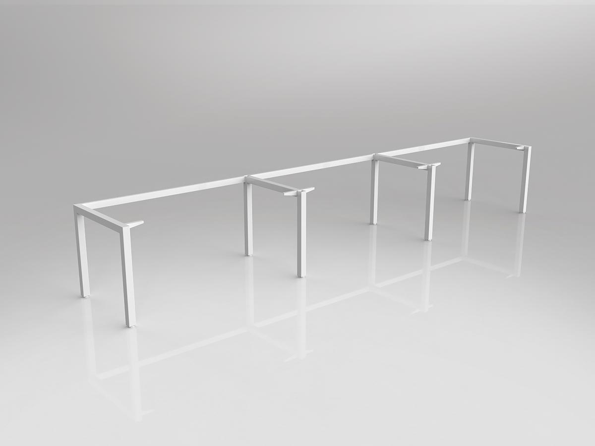 OL Axis Single Sided 3-User Workspace Frame