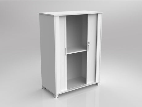 OL Tambour Door Storage Cabinet 1250mm Height