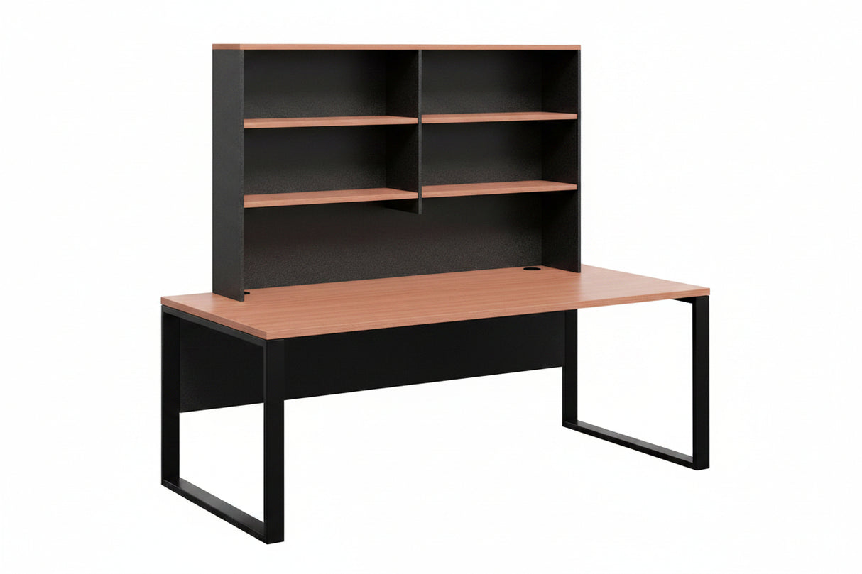 DD Accent Adjustable Shelf Hutch for Desk or Buffet