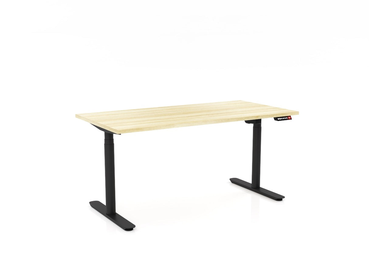 OL AgileMotion+ Electric Height Adjustable Round Leg 1 User Desk