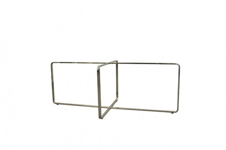 DD Air Metal Base Oval Coffee Table