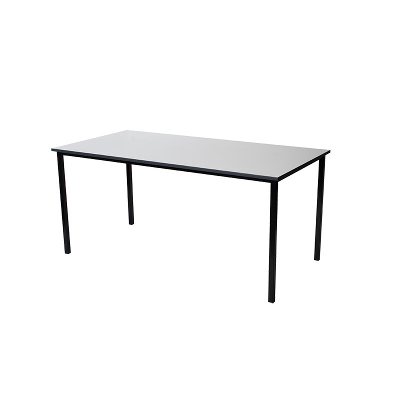 MA All Purpose Metal Framed Melamine Top Rectangular Table